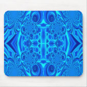 Blauer, lebendiger Texturmousepad Mousepad (Vorne)