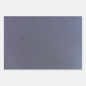 Blauer Leder Texturgewirr Geschenkpapier Set (Vorderseite 3)