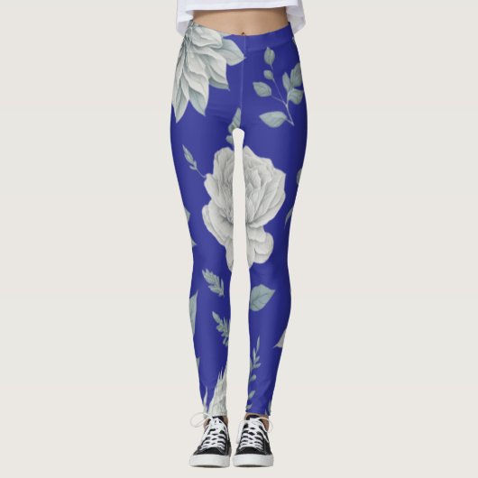 Blauer Leggings (Vorderseite)