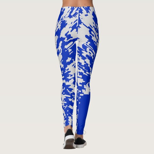 Blauer Leggings (Rückseite)