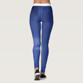 Blauer Leggings Design. (Rückseite)