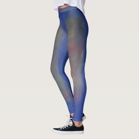 Blauer Leggings Design. (Links)