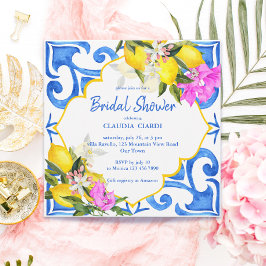 Blauer Lemon Bougainvillea Amalfi Bridale Showe