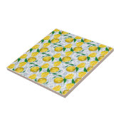 Blauer Lemon Fliese (Seite)