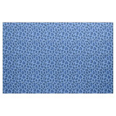Blauer Leopard Tierdruckmuster Stoff (Yard (91,4 cm))