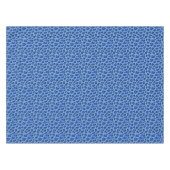 Blauer Leopard Tierdruckmuster Tischdecke (Vorderseite (Horizontal))