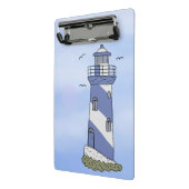 blauer Leuchtturm Mini Klemmbrett (Gewinkelt2)