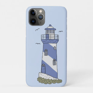 blauer Leuchturm Case-Mate iPhone Hülle