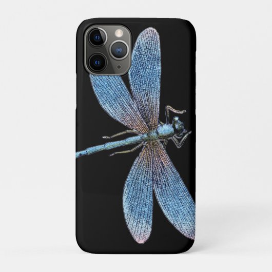 Blauer Libelle Case-Mate iPhone Hülle (Rückseite)