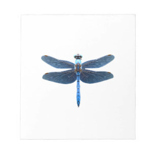 Blauer Libelle - Insekt Wildtier Tierliebhaber Ent Notizblock