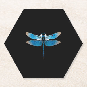 Blauer Libelle - Insekt Wildtier Tierliebhaber Ent Untersetzer