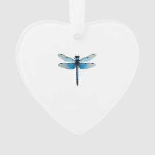 Blauer Libelle - Insekten-Wildlife-Tierliebhaber E Ornament