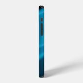 Blauer Lichtstrahl iPhone Hülle (Linke Seite)