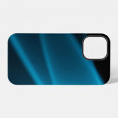 Blauer Lichtstrahl iPhone Hülle (Rückseite (Horizontal))