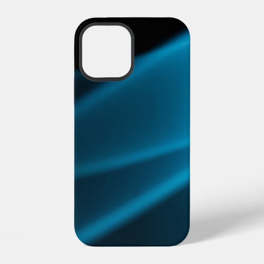 Blauer Lichtstrahl iPhone Hülle (Rückseite)