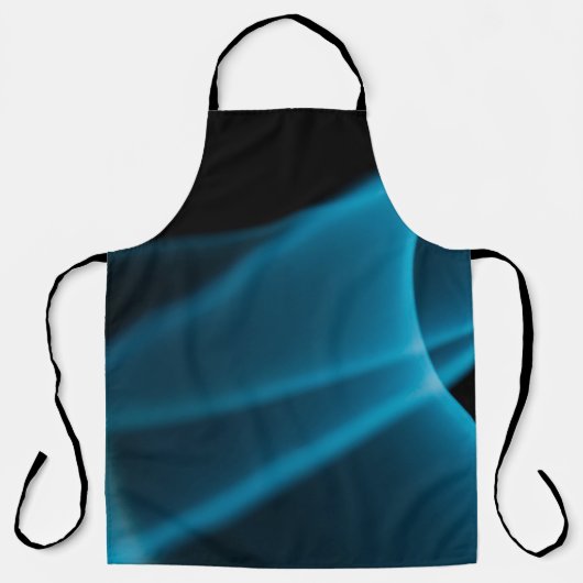Blauer Lichtstrahl Schürze (Vorderseite)
