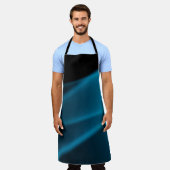 Blauer Lichtstrahl Schürze (Getragen)