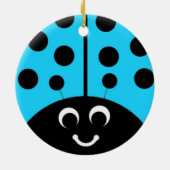 Blauer Liköre Keramikornament (Hinten)