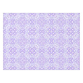 Blauer lila Garten-Blumentischdecke Tischdecke (Vorderseite (Horizontal))