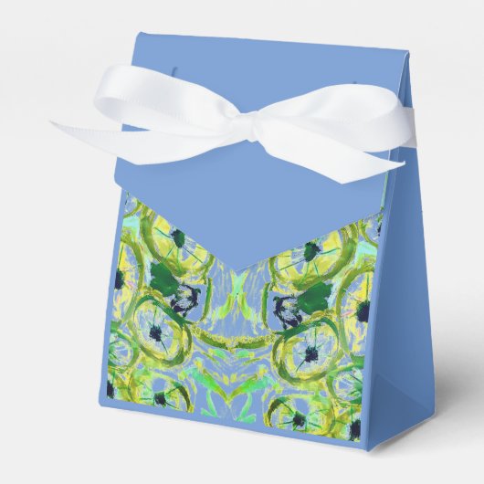 Blauer Limonen Geschenkschachtel (Vorderseite)