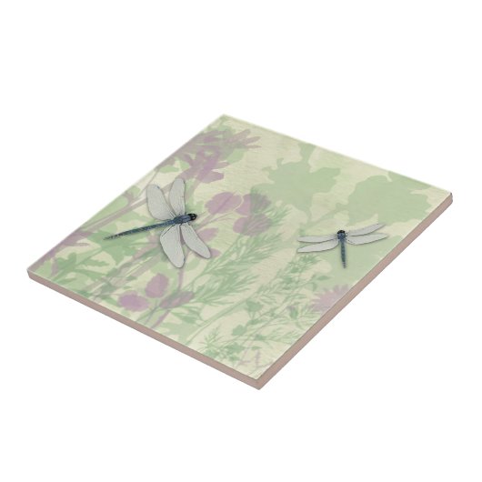 Blauer Lippenfisch Fliese (Seite)