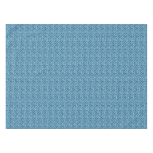 Blauer Little Leaf Textur Tischdecke (Vorderseite (Horizontal))