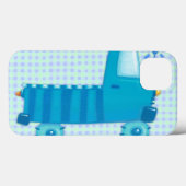 Blauer LKW Case-Mate iPhone Hülle (Rückseite (Horizontal))