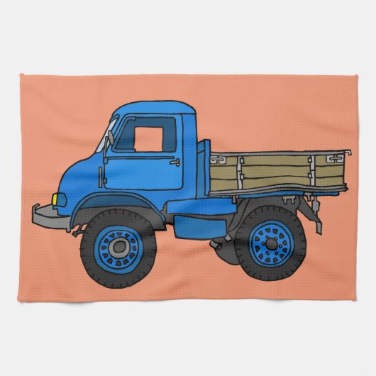Blauer LKW Handtuch (Horizontal)