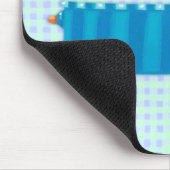 Blauer LKW Mousepad (Ecke)