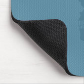 Blauer Logiker Mousepad (Ecke)
