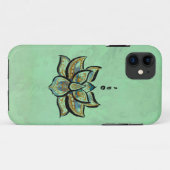 Blauer Lotos-Blume iPhone 5/5s Fall Case-Mate iPhone Hülle (Rückseite (Horizontal))