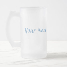 Blauer Lotos-personalisierte Tasse