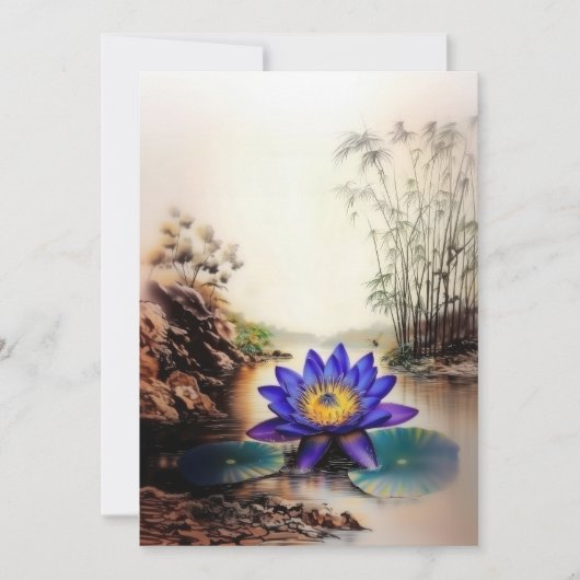 Blauer Lotus aus Muddy Waters (Vietnamesisch) (Vorderseite)