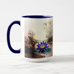 Blauer Lotus aus Muddy Waters (Vietnamesisch) Tasse
