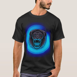 Blauer Löwe-T - Shirt