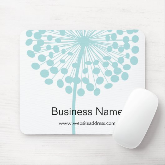 Blauer Löwenzahn kundengerechtes Mousepad (Mit Mouse)