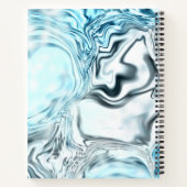 Blauer Luminanz Notizblock (Rückseite)