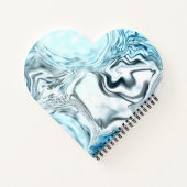 Blauer Luminanz Notizblock (Rückseite)