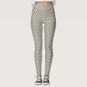 Blauer Luxus Leggings (Vorderseite)