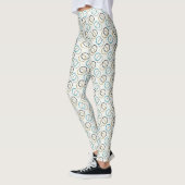 Blauer Luxus Leggings (Links)