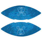 Blauer Lyre-Hintergrund Football (Paneele)