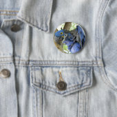 Blauer Macaw-Knopf Button (Beispiel)