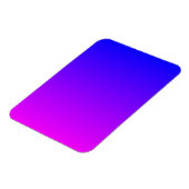 Blauer Magenta-Verlauf Magnet (Linke Seite)