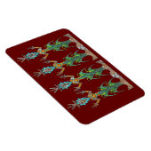 Blauer Mais Magnet (Rechte Seite)