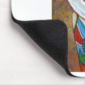 Blauer Mais Maiden Mousepad (Ecke)