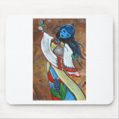 Blauer Mais Maiden Mousepad (Vorne)