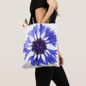 Blauer Maisblume Tasche (Von Nahem)