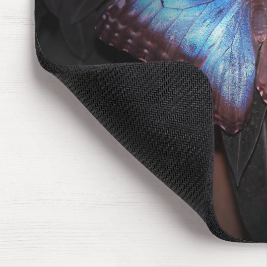 Blauer Maler Mousepad (Ecke)