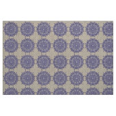Blauer Mandalaentwurf Stoff (Fat Quarter (45,7 x 55,9 cm))
