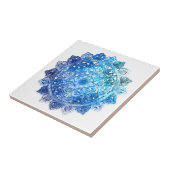 Blauer Mandela Fliese (Seite)